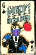 Muppet Playing Cards - Gonzo December 3, 2011 Disney Soda Fountain