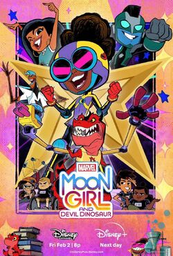 Marvel’s Moon Girl and Devil Dinosaur Season 2 Teaser Poster