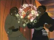 Zin and Zang turning into the Evil Dragon
