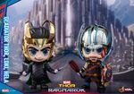 Thor Ragnarok Cosbaby Bobble-Heads - Loki and Thor