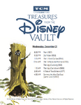Treasures from The Disney Vault December 2016 Schedule