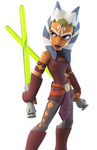 Ahsoka Tano en Disney INFINITY 3.0.