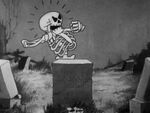 Annoyed skeleton