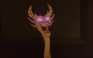 Lord Felldrake having a childish moment, "(laugh) Good one."