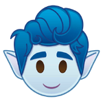 Ian's emoji for Disney Emoji Blitz