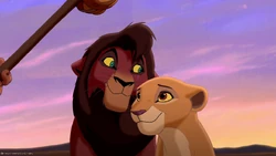 Kiara and Kovu married.