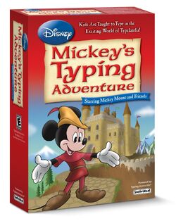 Mickey's typing adventure