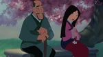 Mulan and her father