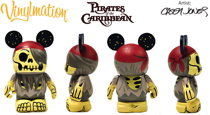 Skeleton Helmsman Disney Pirates of the Caribbean Series #1 Vinylmation 