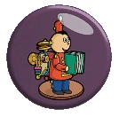 As a badge in Disney Heroes: Battle Mode