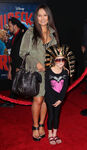 Tia Carrere and her daughter, Bianca at the premiere of Wreck-It Ralph in November 2012.