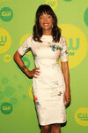 Aisha Tyler attending the 2013 CW Upfront.