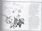 A page featuring the trio in the Behind the Scenes book