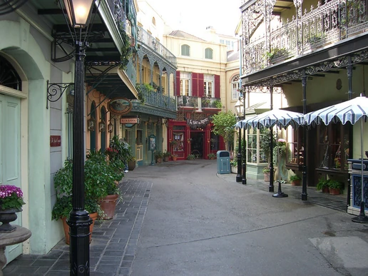 New Orleans Square at Disneyland