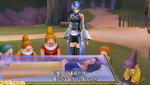 Sleepy mourning Snow White's death in Kingdom Hearts: Birth by Sleep