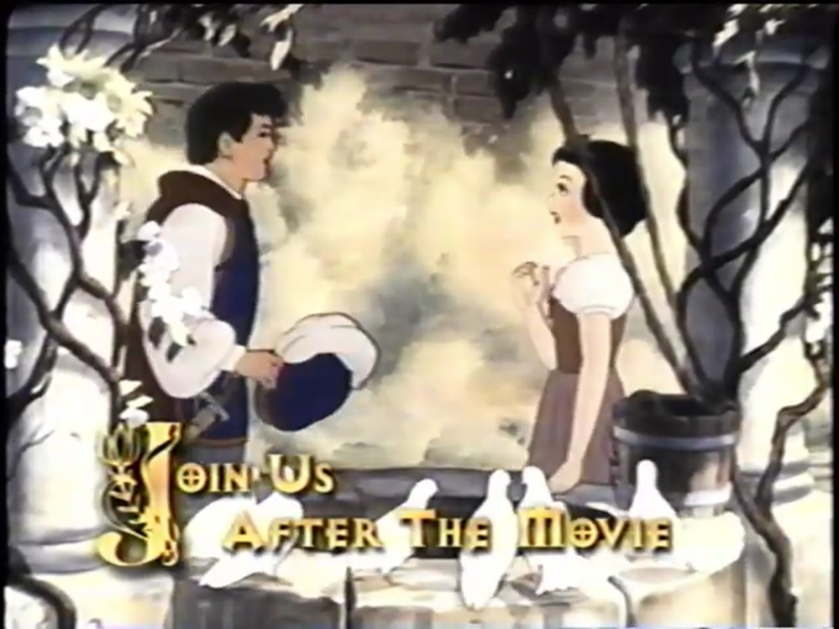 snow white and the seven dwarfs dvd menu