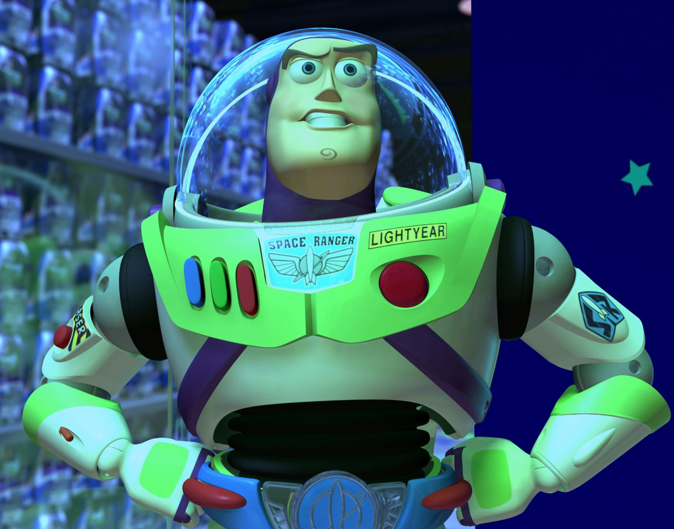 i am buzz lightyear space ranger