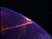 A comet particle on the 1995 Buena Vista Television extended logo.