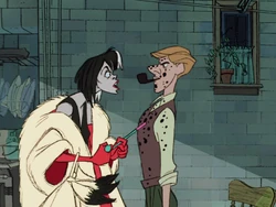 Cruella jura venganza a los Radcliffe.