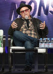 Bobcat Goldthwait speaks at the Misfits & Monsters panel at the 2018 Winter TCA Tour.