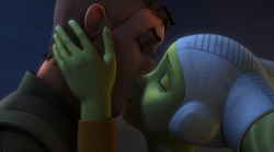 Hera confesses her love for Kanan.