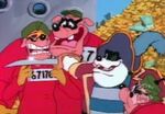 Pete with the Beagle Boys in DuckTales