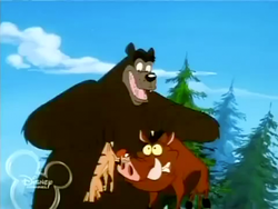 Smolder showing compassion for the duo.