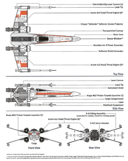 X-Wing Schematics