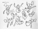 Goofy expressions art