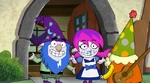 Grim and Hildy as dwarfs