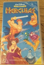 Hercules 1998 AUS VHS