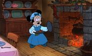 Minnie as Emily Cratchit in Mickey's Christmas Carol