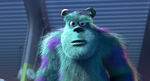 Sulley angrily tells Mike it's not Boo's door