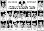 The original Mouseketeers, all wearing Mickey Mouse Ears Hats