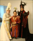 Jafar in the Aladdin Musical