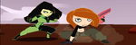 Kim and Shego joining forces