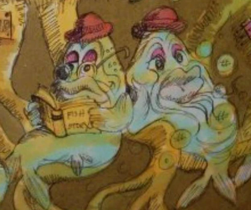 Catfishes in Splash Mountain