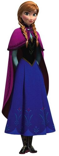 Disney anna cutout 2013