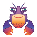 Tamatoa's emoji for Disney Emoji Blitz