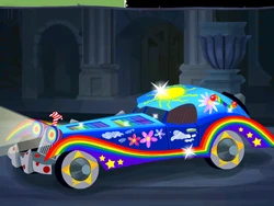 Auto de Cruella modificado en .