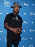 Jamie Foxx attending the 2019 D23 Expo.