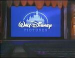 "Divirta-se uma prévia especial da Walt Disney Pictures" cartão