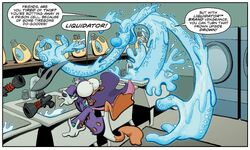 Liquidator in the Joe Books comic