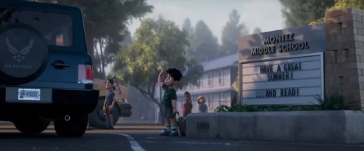 Montez Middle School sign