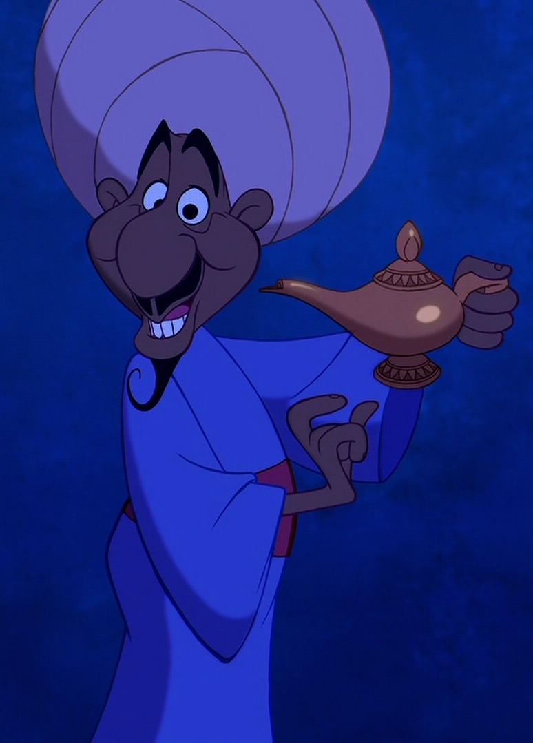 aladdin old man