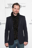 Rider Strong attending the 2019 Tribeca Film Festival.