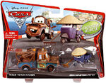 Race Team Mater and Zen Master in a 2-pack