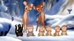 Bambi y sus amigos cantando