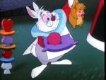 Cartoon rabbit