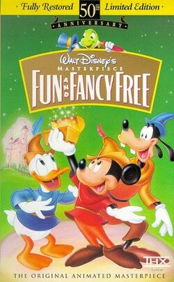 FunAndFancyFree MasterpieceCollection VHS